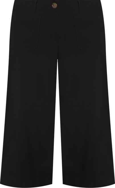 Plus Size Classic Fit Ankle Pants