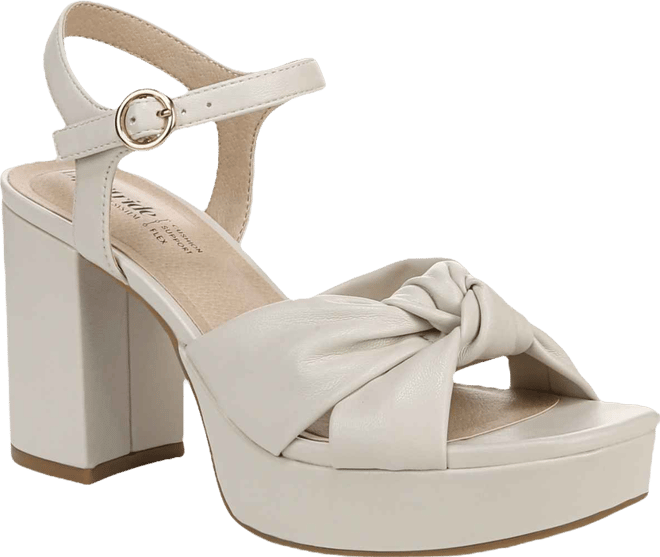 Women's August Square Open Toe Platform Sandals