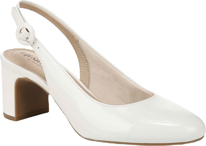 Women's Tia Block Heel Slingback Pumps