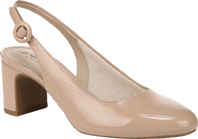 Women's Tia Block Heel Slingback Pumps