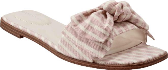 Women's Violeta Bow Flat Slide Sandals