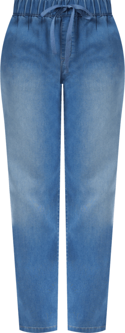 Women's Knitology Anya Drawstring Straight-Leg Jeans