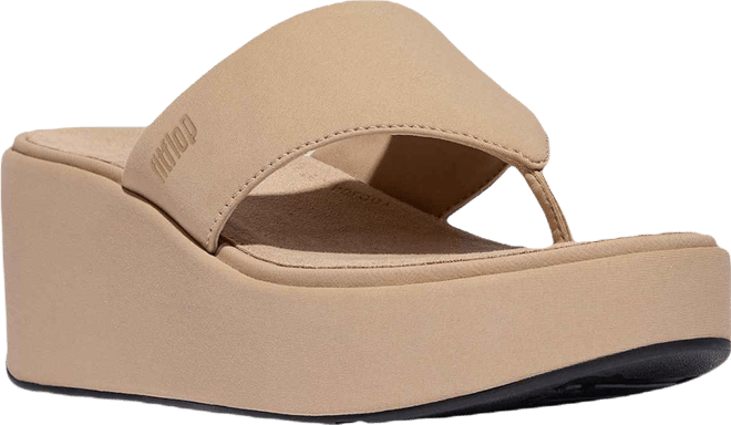 Women's Flatforms Wedge Toe-Post Sandals
