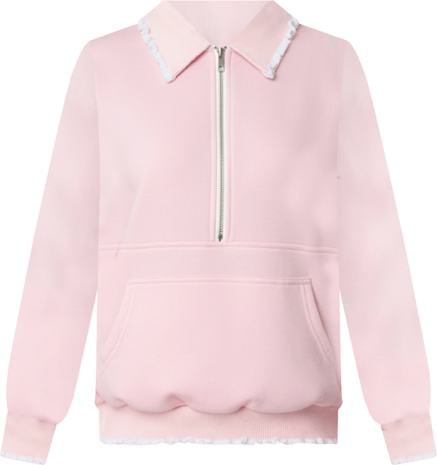 Womens Ashtin Ruffle Trim Sweatshirt