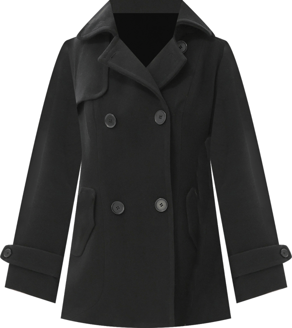 Women's Mira Wool Blend Hooded Pea Coat