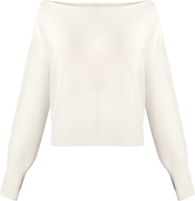 Women's Plush Oversized Asymmetric Sweater