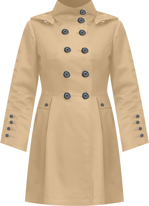 Women's Adele Hooded Trench Coat