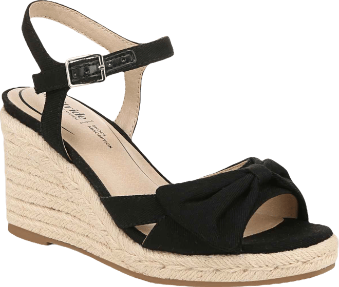 Women's Tahlia Open RoundToe Espadrille Wedge Sandals