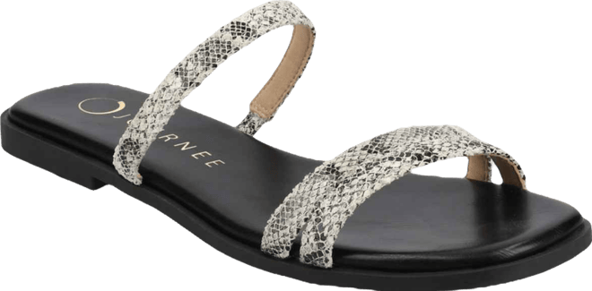 Women's Brisa Multi Strap Slip On Flat Sandals