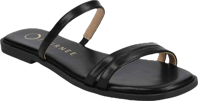 Women's Brisa Multi Strap Slip On Flat Sandals