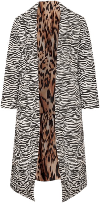 June + Vie Women's June + Vie Reversible Printed Duster