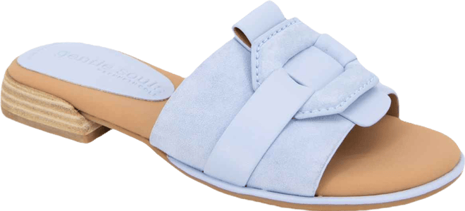 Women's Hudson Mixed-Media Flat Sandals