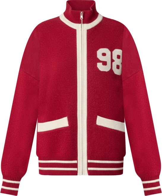 Womens 98 Varsity Zip Up Sweater
