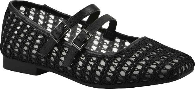 Women's Besnik Mary Jane Round Toe Flats