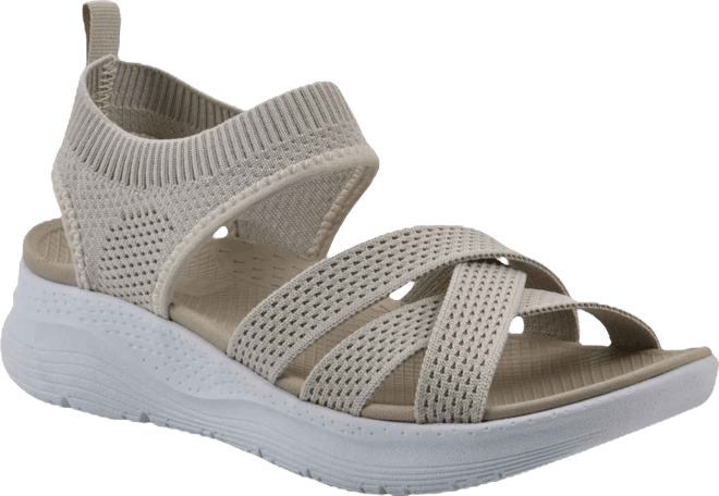 Women's Charry Round Toe Flat Sandals