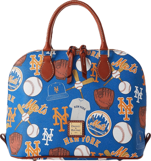 New York Mets Game Day Zip Zip Satchel