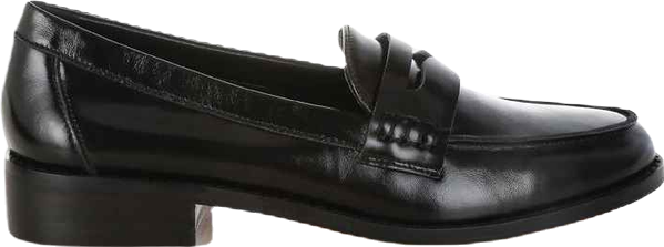 Roxana Real Leather Penny Strap Loafers Women