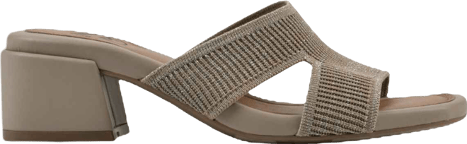 Women's Milled Round Toe Dress Sandals