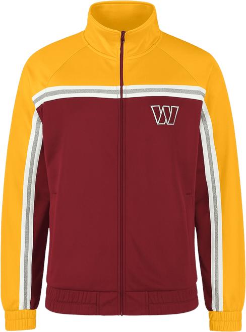 Women's Burgundy Washington Commanders Post Game Full-Zip Track Jacket