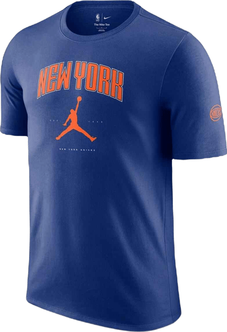 Men's and Women's&nbsp;Blue New York Knicks Essential Cities T-Shirt
