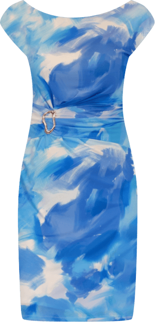 Women's Printed Sheath Dress