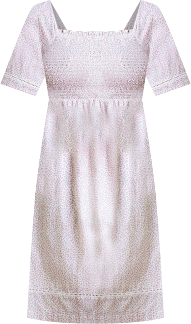 Women's Organic Bell Sleeve Smocked Dress