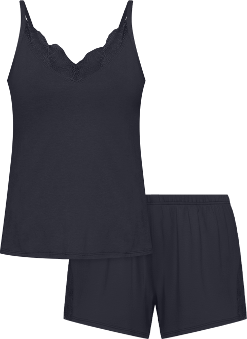 Women's Desiree Short Sleeve Pajama Camisole and Short Set