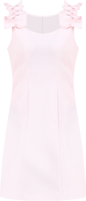 Women's Ruffled-Strap Sheath Dress