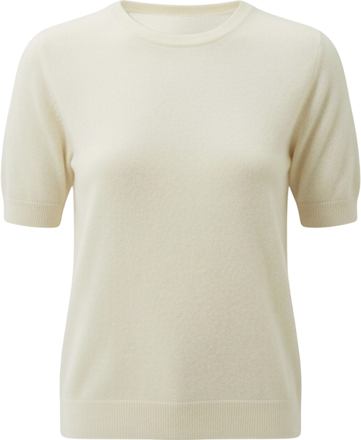 Women's Crew Neck Basic Knit Top