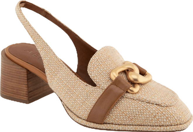 Women's Allure Almond Toe Slingback Heels