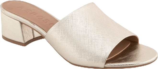 Women's Como Round Toe Slide Sandals