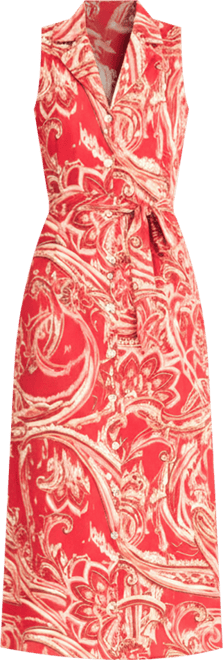 Women's Printed Midi Dress