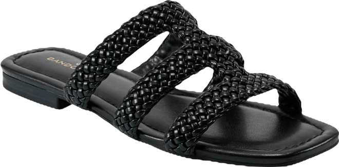 Women's Sumer Woven Caged Flat Slide Sandals