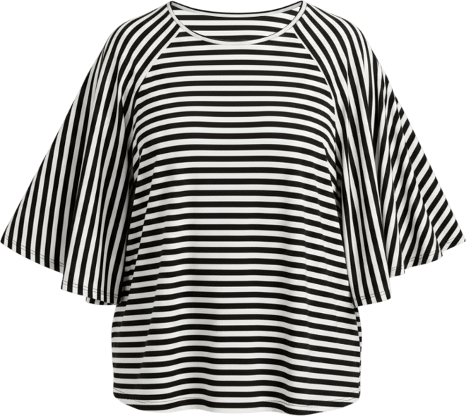 June + Vie Women's June + Vie Flared Raglan Sleeve Breton Tee