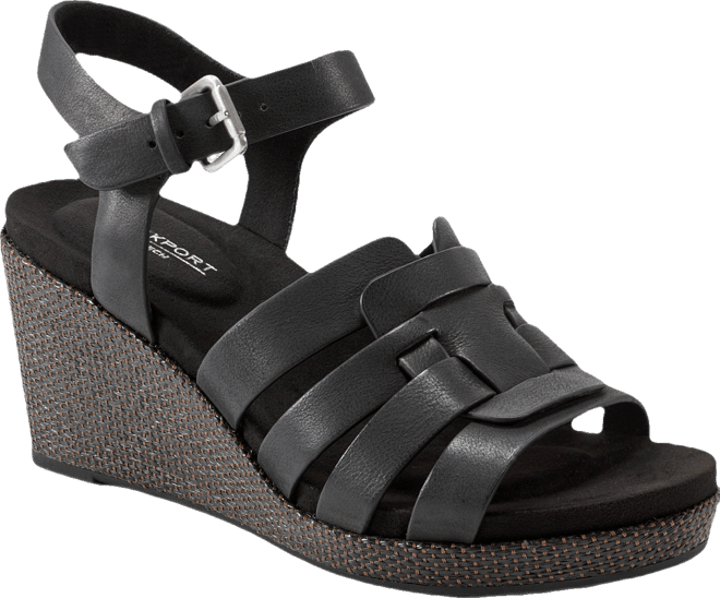 Women's Bessa Open Toe Strappy Wedge Sandals