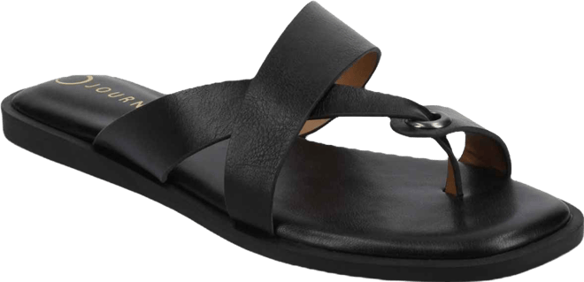 Women's Prizzie Toe Ring Strappy Flat Sandals