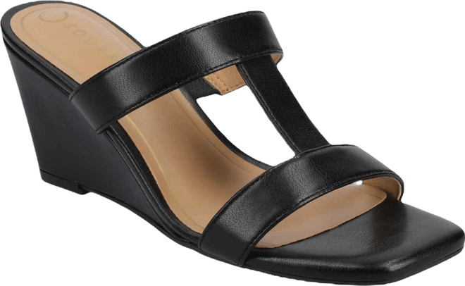 Women's Clodie T Strap Dress Wedge Sandals