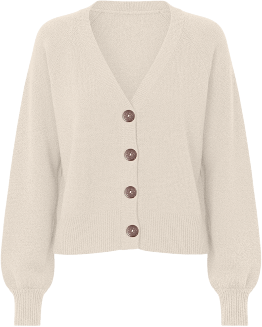 Women s Cotton Greta Cardigan in Forest Green