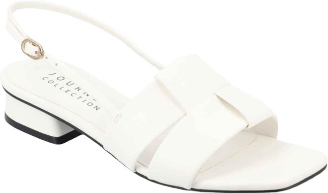 Women's Tabatha Block Heel Slingback Flat Sandals