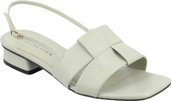 Women's Tabatha Block Heel Slingback Flat Sandals