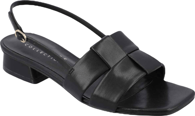 Women's Tabatha Block Heel Slingback Flat Sandals