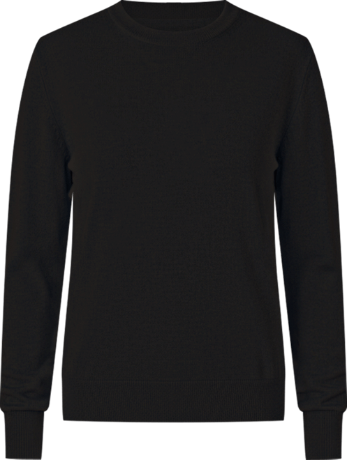 Women's Itch-Free Cashmere Crewneck Sweater with Soft Inner Lining