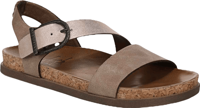 Women's Lance Strappy Open Round Toe Platform Sandals