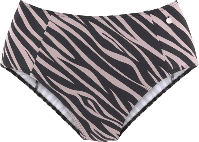 Women's Animal Print High Waist Bikini Swimsuit Bottom