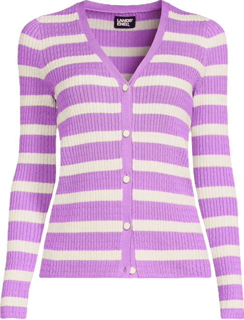 Women's Drifter Baby Cable VNeck Cardigan Sweater