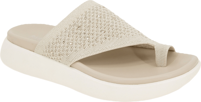 Women's Teffi Knit Round Toe Flat Sandals