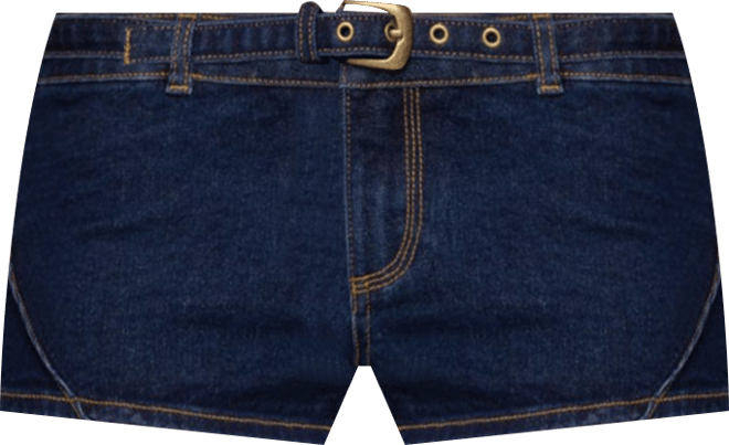 Women's Ciel Low Rise Denim Micro Shorts