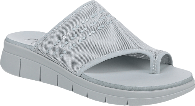 Women's Elegance Washable Toe Loop Slide Sandals