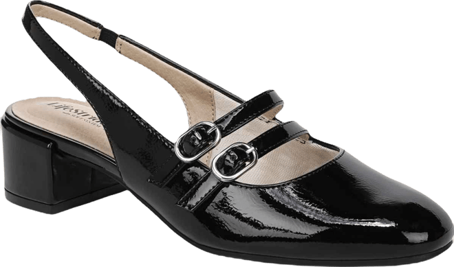 Women's Beatrice Block Heel Slingback Pumps