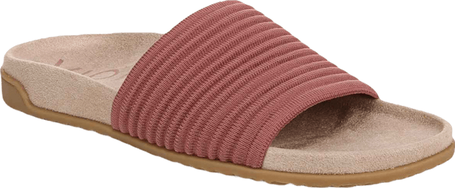 Womens Evie Knit Slide Sandals